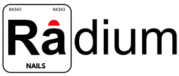 Radium nails logo